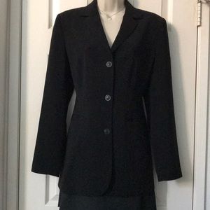 Caslon Black 3 Front Button Blazer